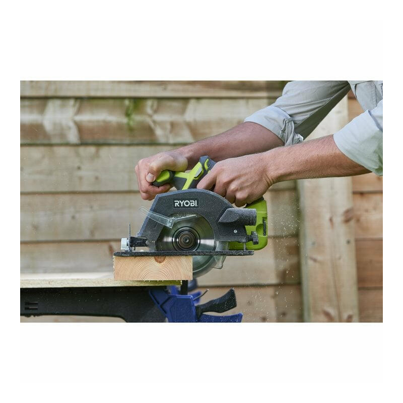 Ryobi R18csp-0 Sierra Circular 18 V Gris, Verde