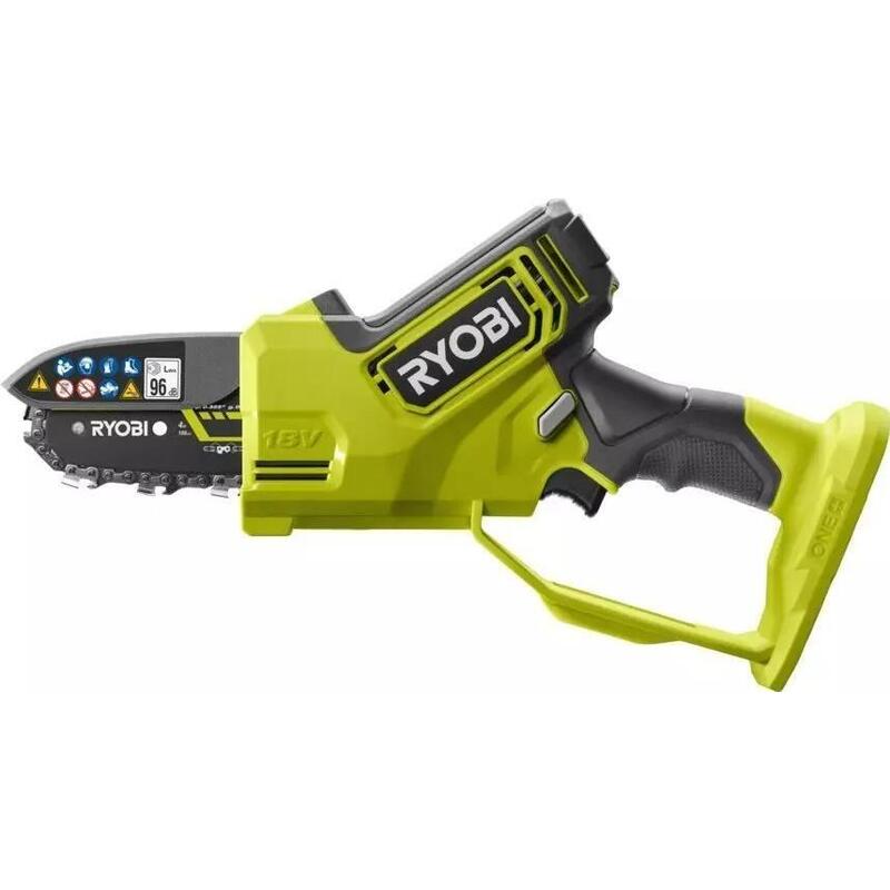 Sierra De Podar Inalámbrica Ryobi One+ Ry18psx10a-120, 18 Voltios Verde/Negro, Batería Li-Ion 2,0 Ah 5133005434