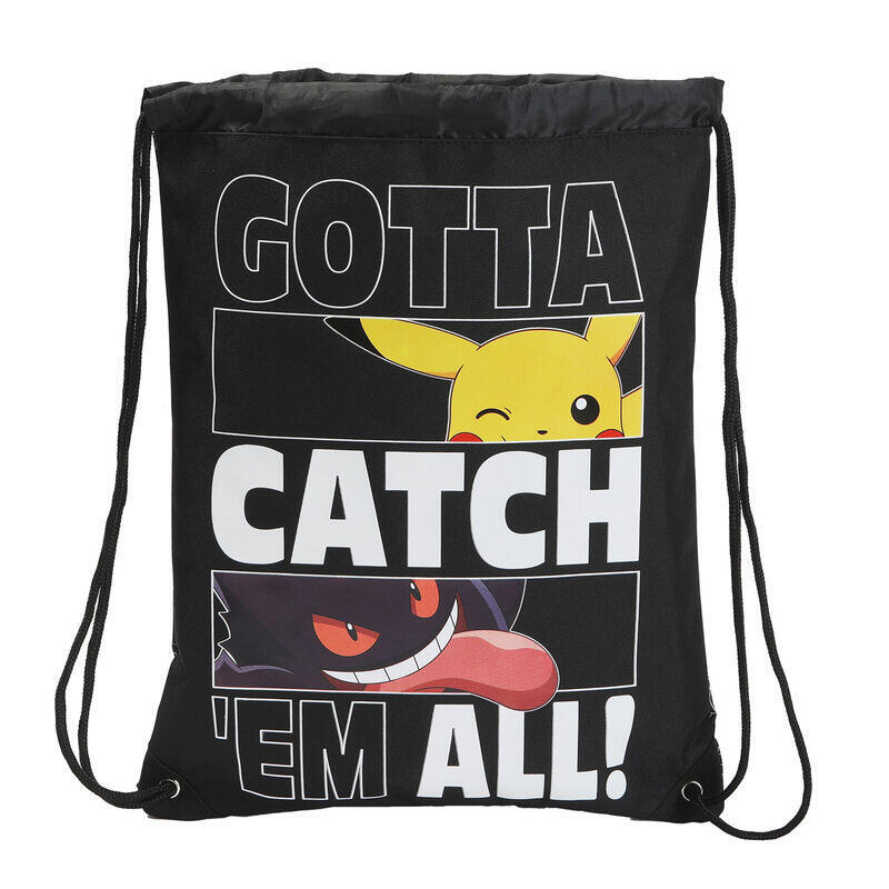 Saco Pokemon 34x42cm