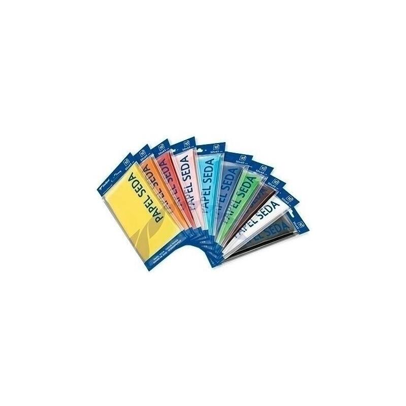 Sadipal Papel De Seda Bolsa 26 Hojas Fsc 50x75cm Marrón Oscuro