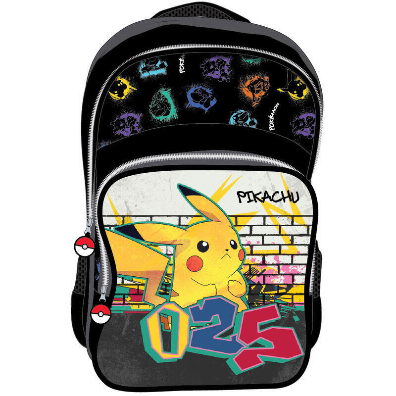 Safta Mochila Adaptable Carro Pokemon 1617 "Picachu"