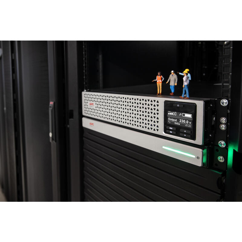 Sai Apc Smart-Ups Srt Li-Ion 3000va Rm Accs Sistema De Alimentación Ininterrumpida (Ups) Doble Conversión (En Línea) 3 Kva 2700 W 8 Salidas Ac