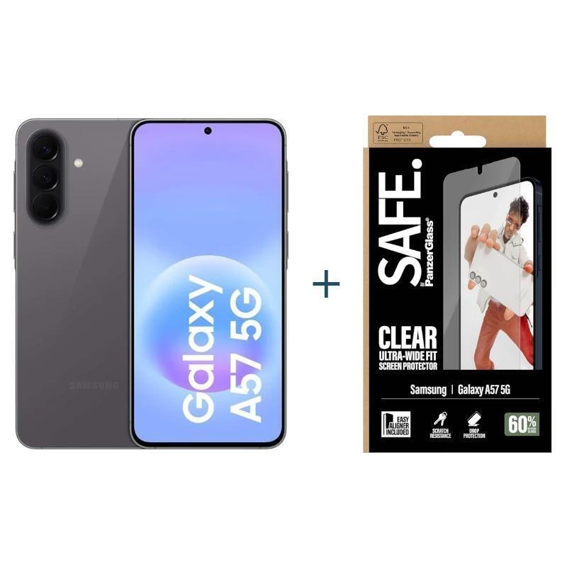 Samsung Galaxy A57 5g 256gb 8gb Gray+Protec Safe