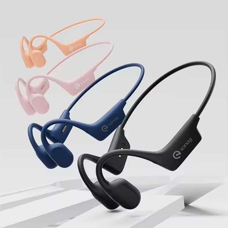 Sanag A30s Pro Bone Conduction Wireless Headphones (Pink)