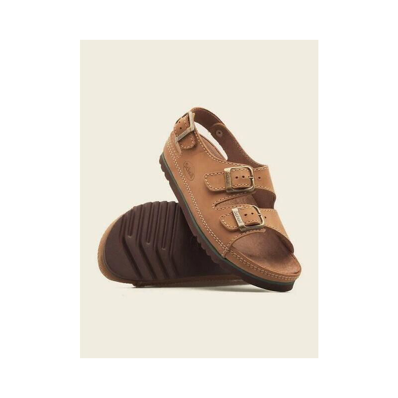 Sandalias Cómodas Scholl Air Bag Tira Trasera Marrón 41