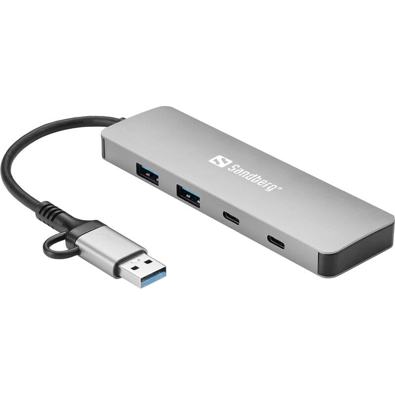 Sandberg Usb-C/A To 2xusb-A+2xusb-C Hub