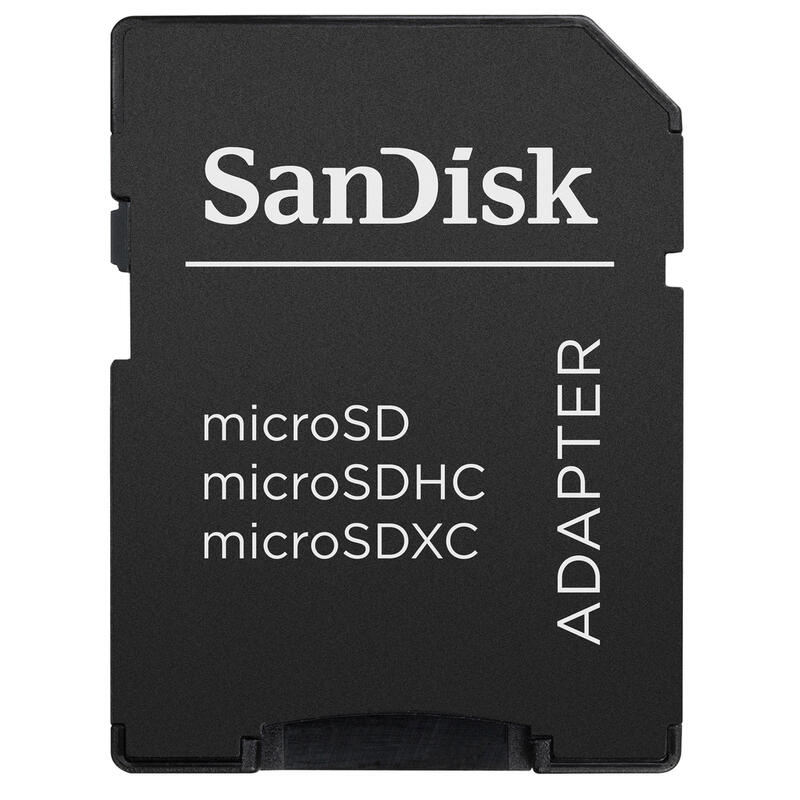 Sandisk Micro Sd 64gb Ultra Android Microsd Xc Uhs-I + Adaptador Sandisk Sd Clase 10 100mb/S