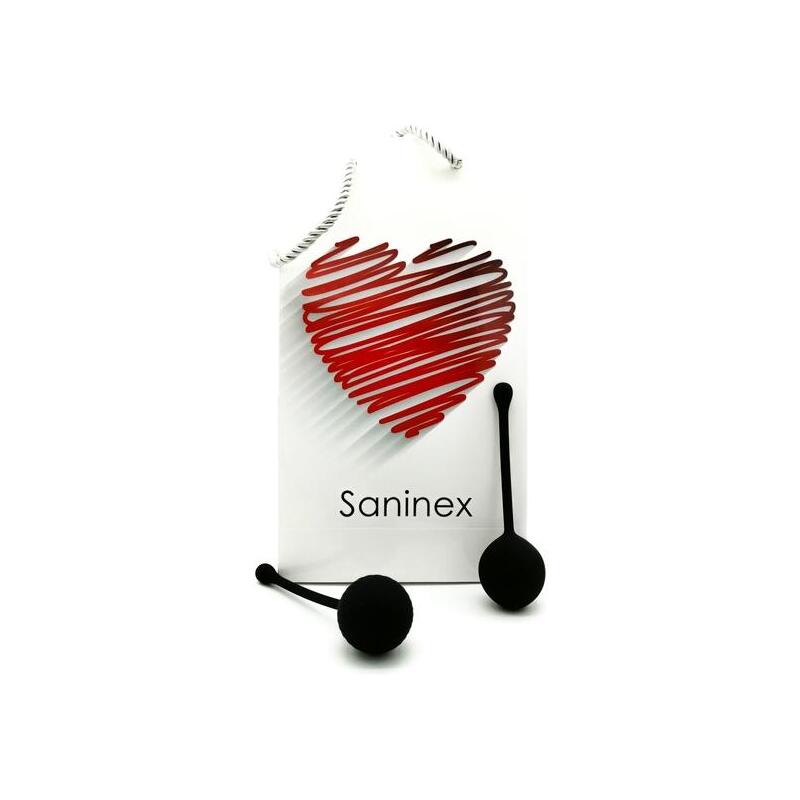 Saninex Clever - Inteligente Esfera Vaginal Negro