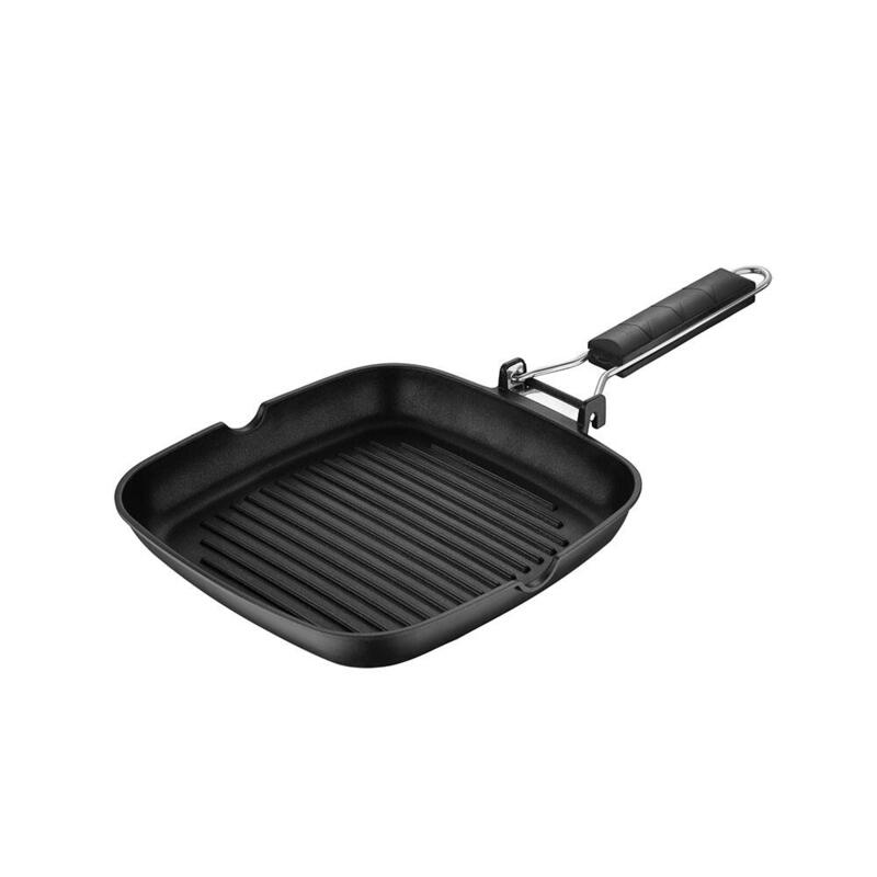 Sarten Asador 24x24x3.7cm Aluminio Prensado Ind Expert Sg1101 San Ignacio