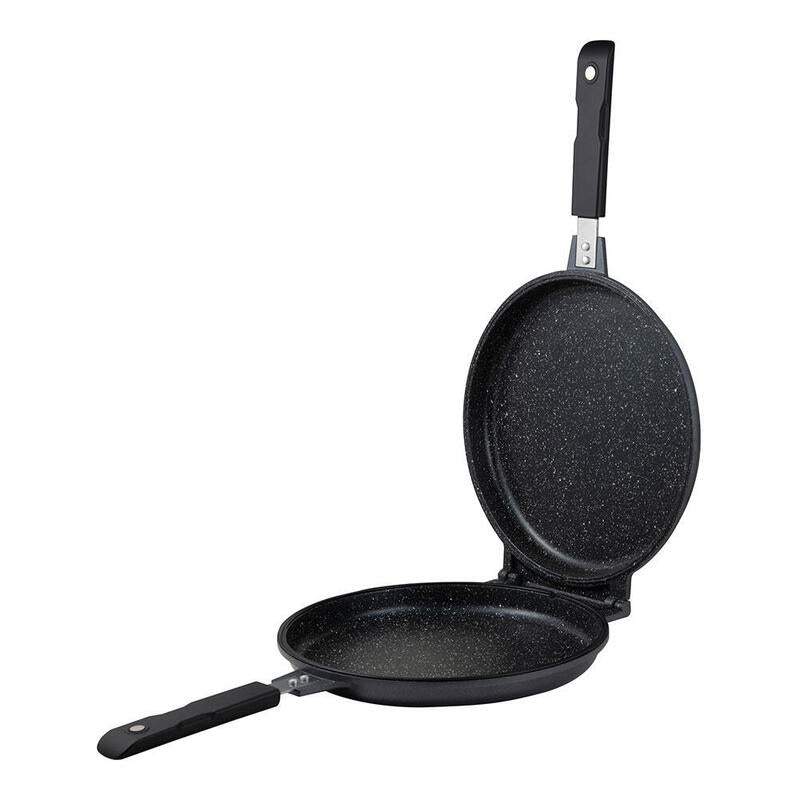 Sartén Doble Redonda 26 X 6 Cm Alu Ind Forjado Polaris Sg-6484 San Ignacio