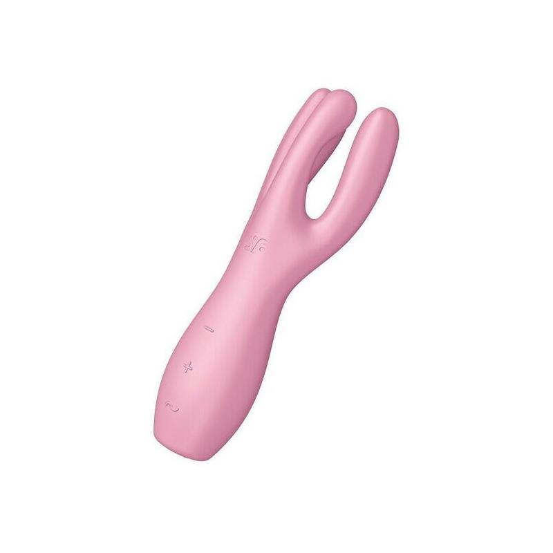 Satisfyer - Threesome 3 Vibrador Rosa