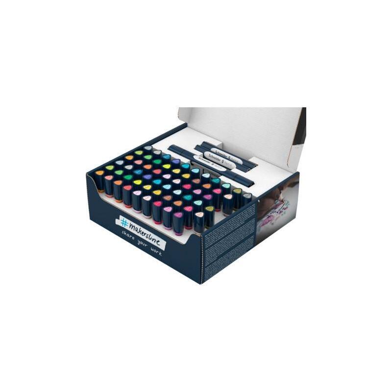 Scheider Paint-It 040 Twinmarker Set Completo 72 Piezas C/Surtidos