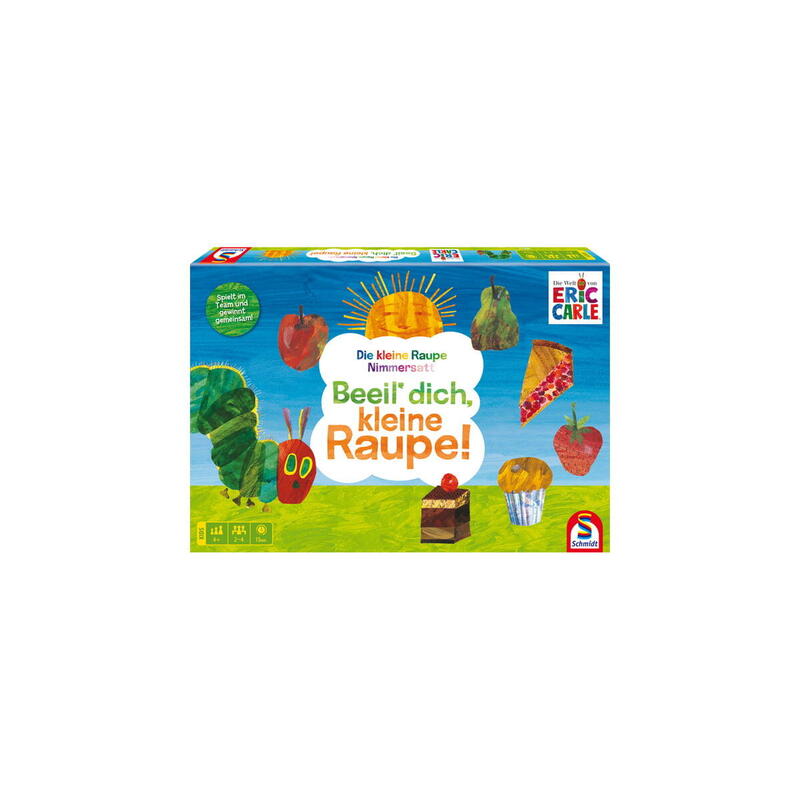 Schmidt Spiele La Pequeña Oruga Insaciable: ¡Date Prisa, Pequeña Oruga!, Juego De Mesa 40671