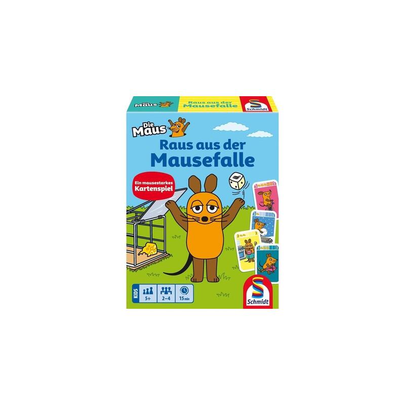 Schmidt Spiele Sal De La Ratonera, Juego De Cartas 75063