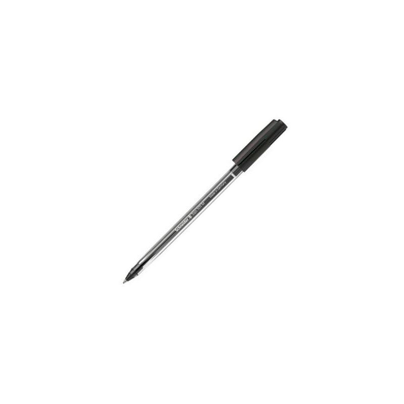 Schneider Bolígrafo Tops 505 M Tinta Negra Color Transparente -50u-
