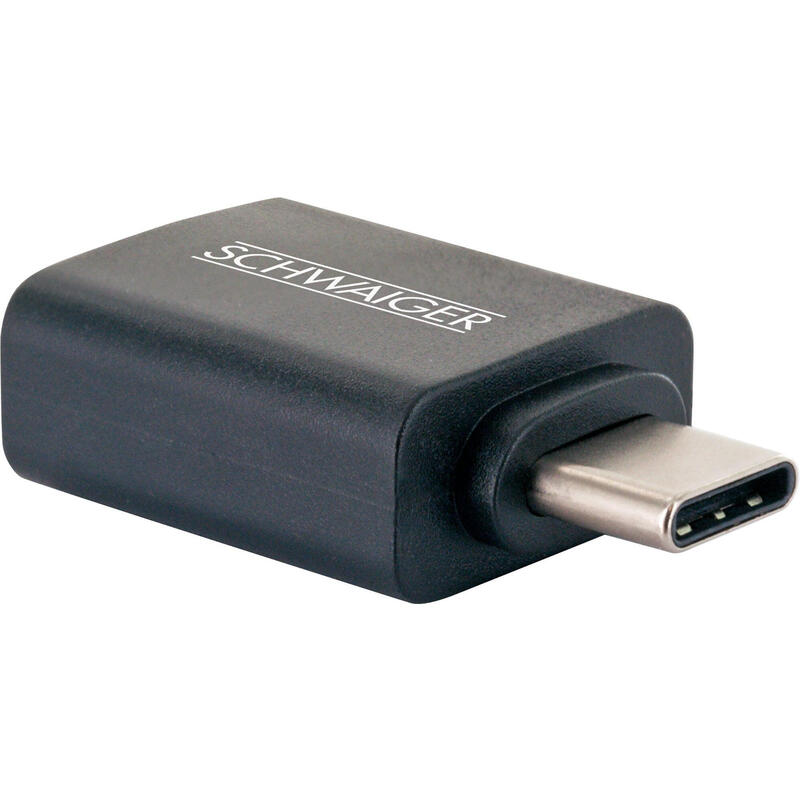 Schwaiger Usb-Adapter Usb3.1c A Usb3.0a Negro
