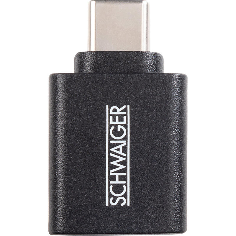 Schwaiger Usb-Adapter Usb3.1c A Usb3.0a Negro