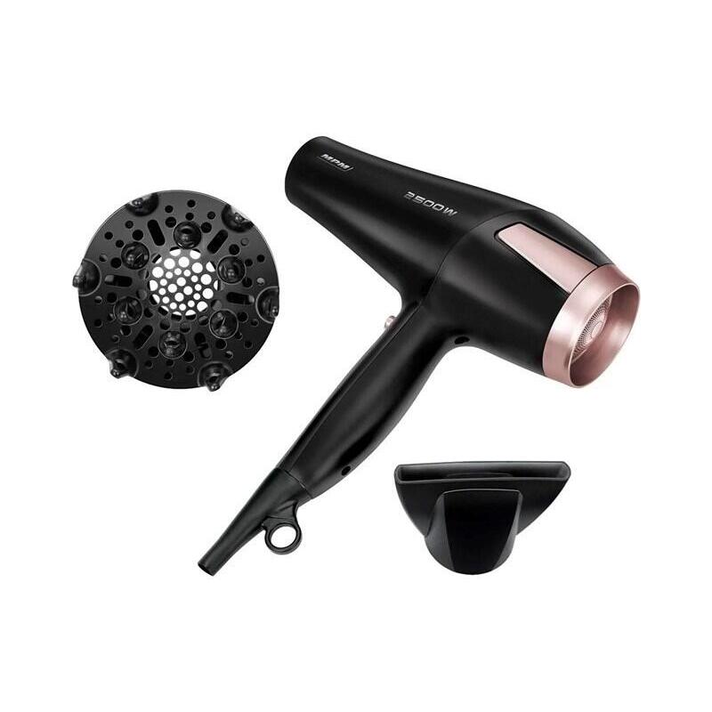 Secador De Pelo Mpm Msw-24 2500 W Negro, Rosa