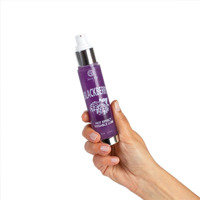 Secret Play Lubricante Efecto Calor Mora 50 Ml