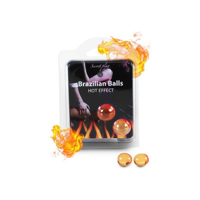 Secretplay - Brazilian Balls Efecto Calor 2 Unidades