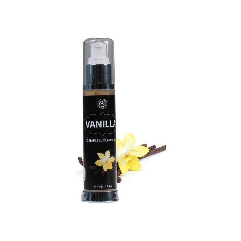 Secretplay - Lubricante 2-1 Efecto Calor Vainilla 50 Ml