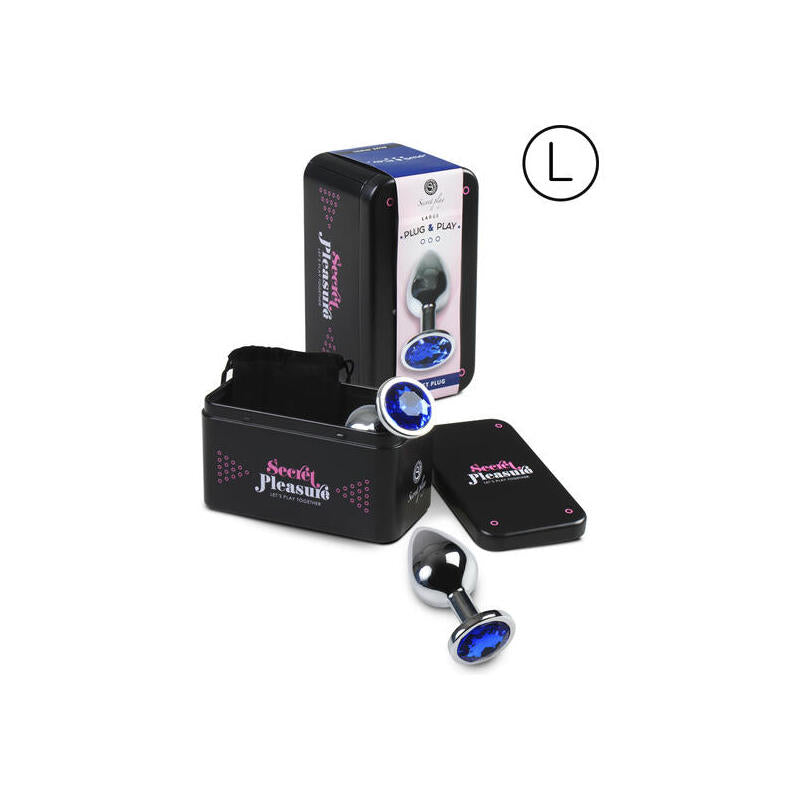 Secretplay - Plug Anal Azul L