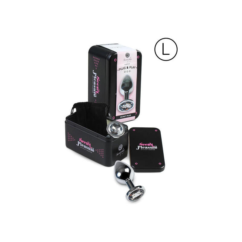 Secretplay - Plug Anal Transparente L