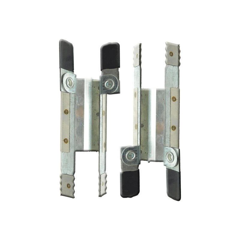 Seguro Persiana Cuña Dentada Pr25 Acero Inoxidable, 2 Unidades