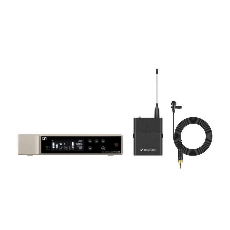 Sennheiser Ew-D Me2 Set (Q1-6) - Zestaw Inalámbrico Z Nadajnikiem Miniaturowym Z Mik. Me2, 470-526 Mhz