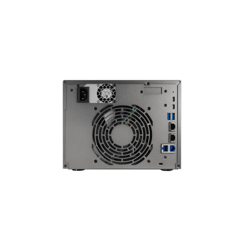 Servidor Nas Asustor Lockerstor 4 As6806t 6 Bahias Amd Ryzen Quad Core 2.3ghz 16gb Usb4 Dual 10gbe