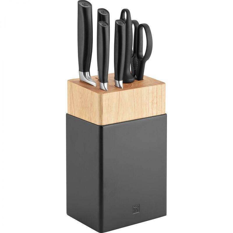 Set Bloque De Cuchillos 4 Piezas Negrozwilling All Star