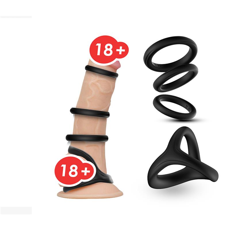 Set De Anillos Para El Pene