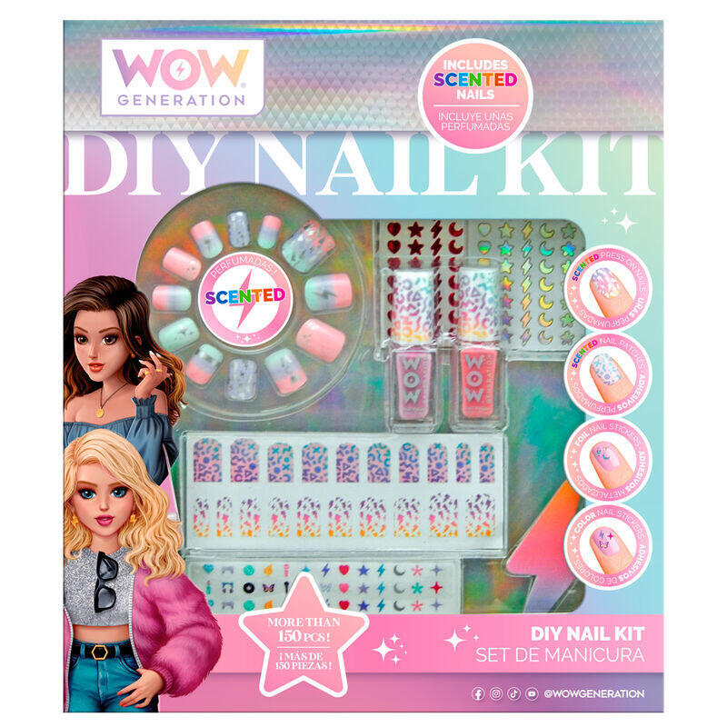 Set De Manicura Perfumada Wow Generation