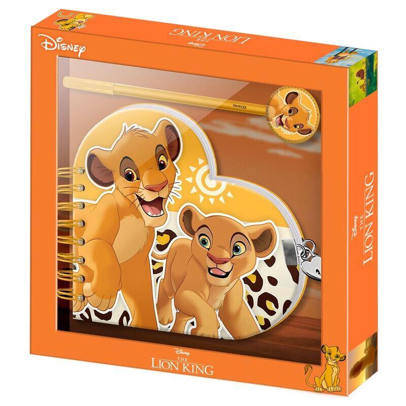 Set Diario + Boligrafo El Rey Leon Disney