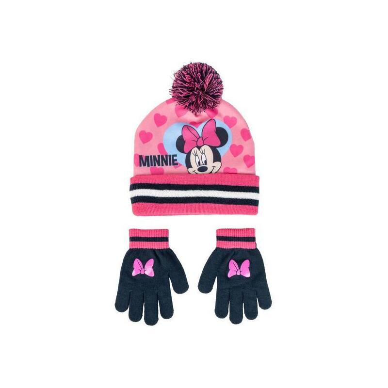 Set Gorro Y Guantes Minnie Disney