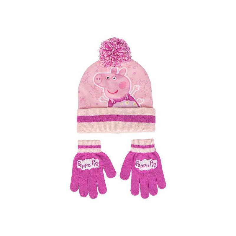 Set Gorro Y Guantes Peppa Pig