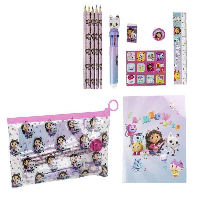 Set Papeleria La Casa De Muñecas De Gabby