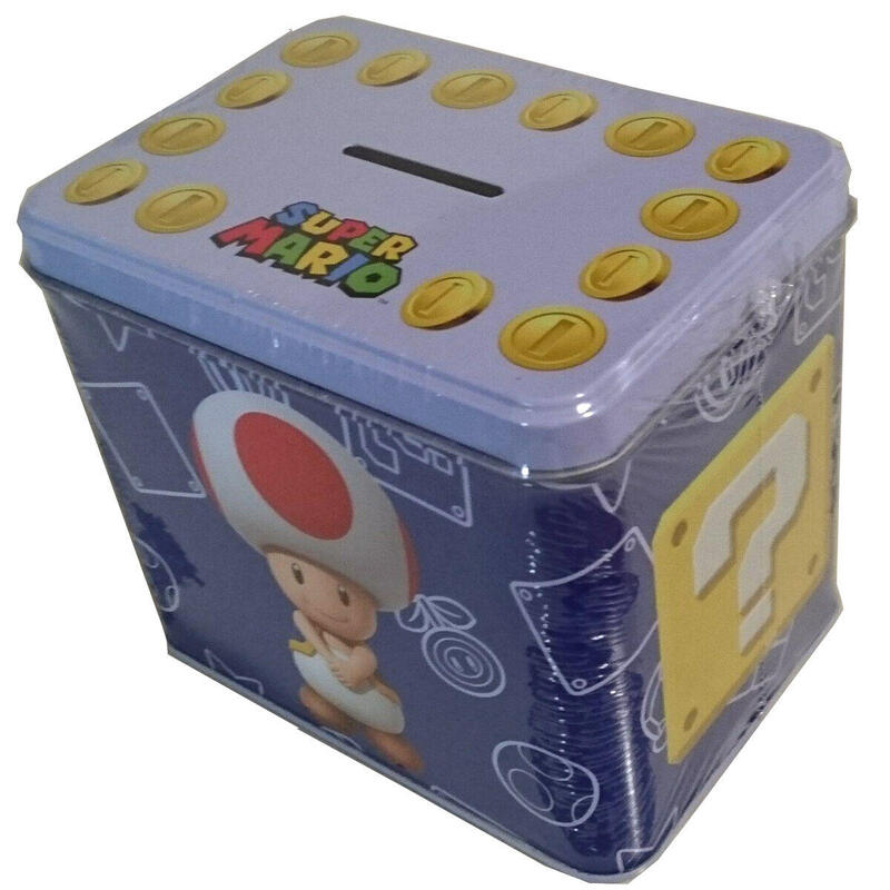 Set Taza + Hucha Toad Super Mario Bros Nintendo