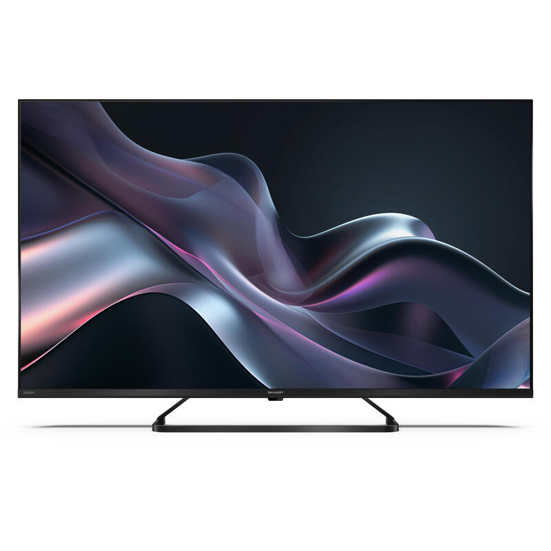 Sharp 43hp6265e 43" (108cm) Qled 4k Ultra Hd Google Tv, Dolby Vision, Dolby Atmos, Central Stand