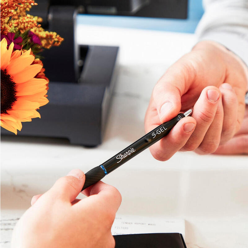 Sharpie Bolígrafo Retráctil 0.7mm Gel Negro