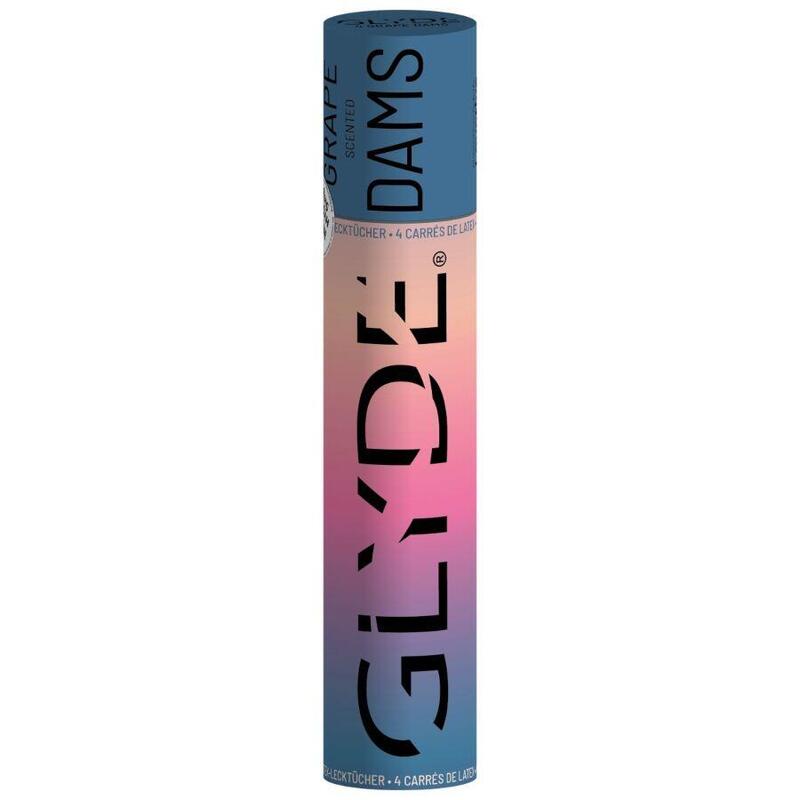 Sheer Glyde - Dams Láminas Latex Sexo Oral Uvas