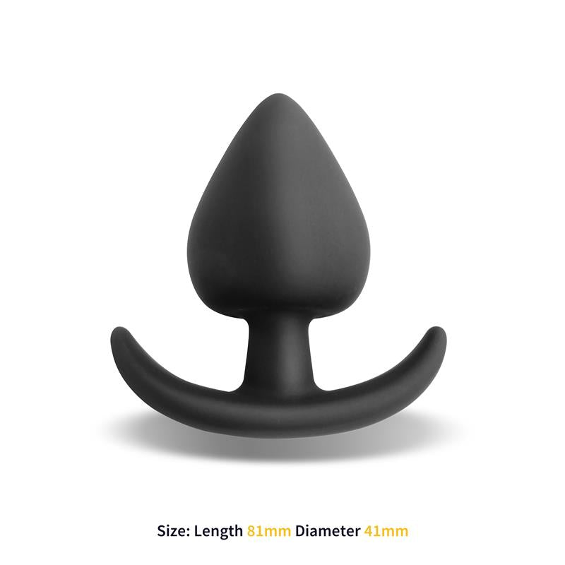 Shion Plug Anal Silicona 8.1 Cm X 4.1 Cm