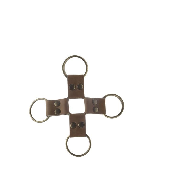 Shots Ouch! Brown Juego De Ligaduras Marrón