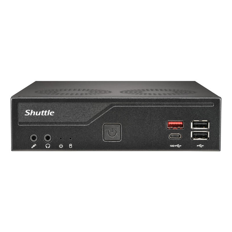 Shuttle Slim Pc Dh810 1,35 L Tamaño Pc Negro Lga 1851 (Socket V1)