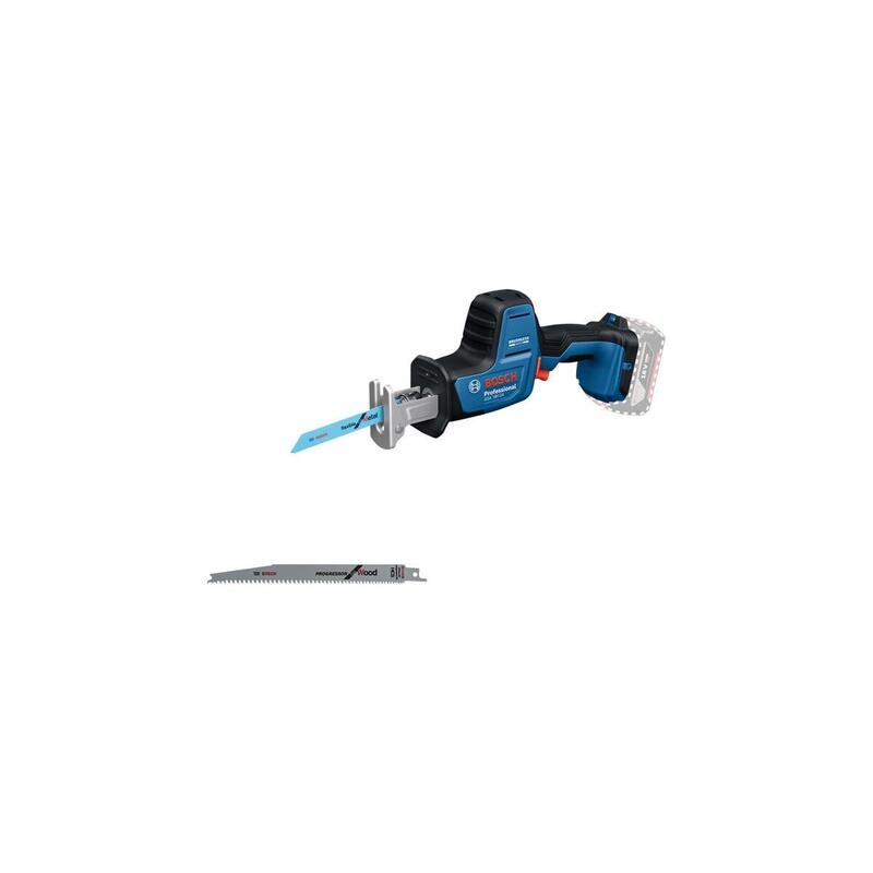 Sierra De Sable A Batería Bosch Professional Gsa 18v-24 Professional Solo, 18 Voltios Azul/Negro, Sin Batería Ni Cargador 06016a5100