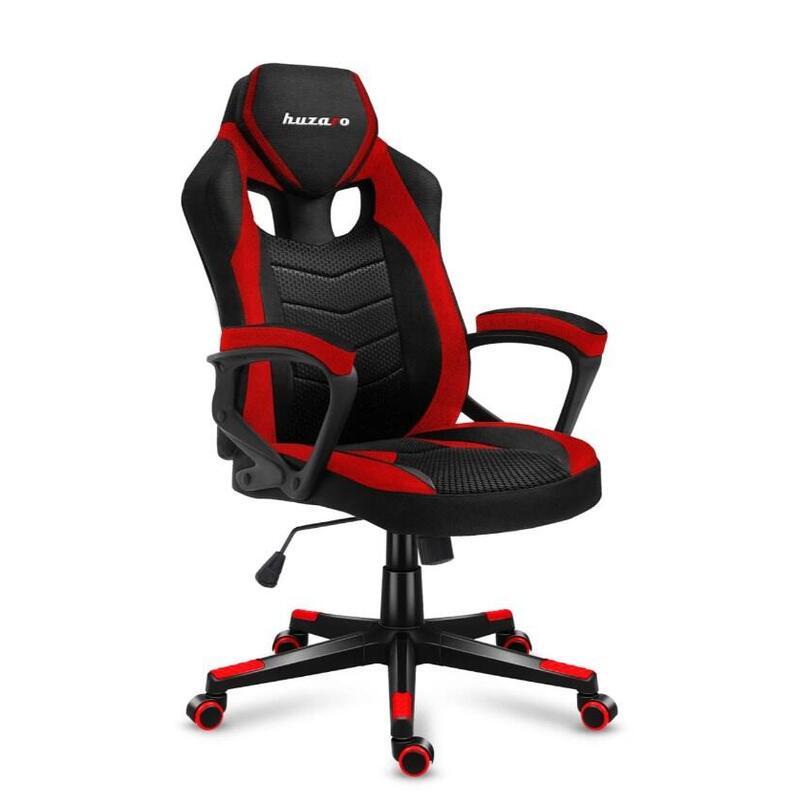 Silla De Gaming Huzaro Force 2.5 De Malla Roja