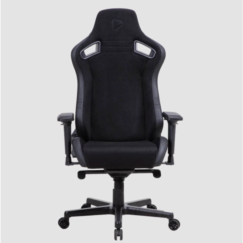 Silla Gaming Onex Ev12 Evolution Suede Edition - Negro Gamuza