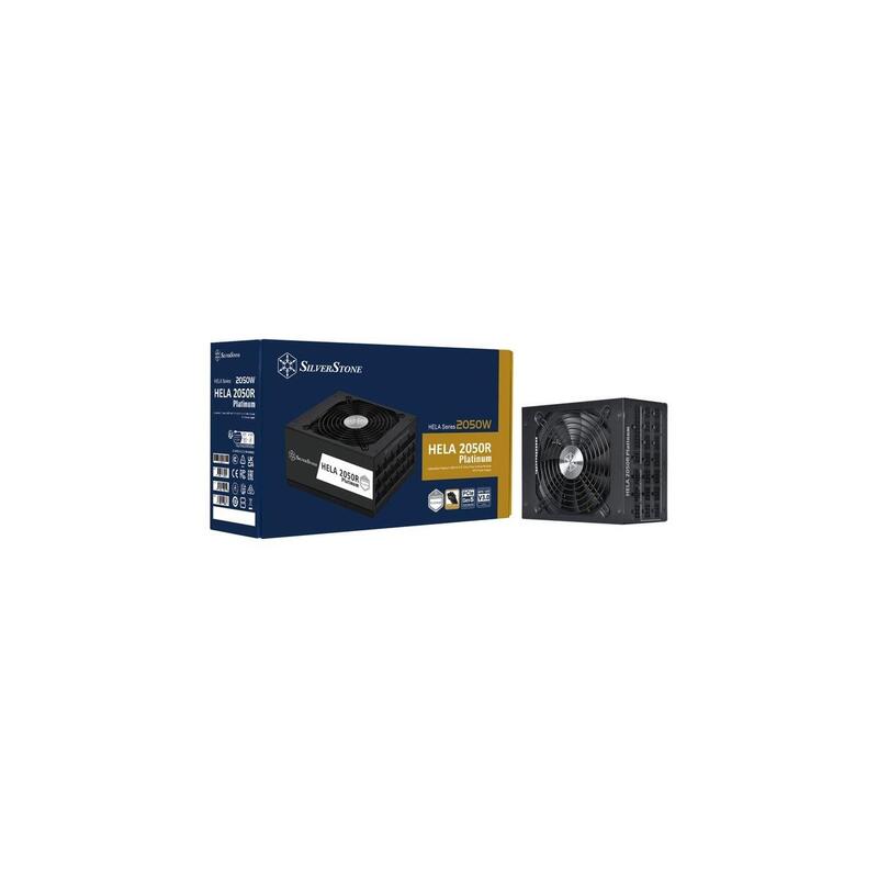 Silverstone Sst-Ha2050r-Pm, Fuente De Alimentación Para Pc (Negro, 2x 12vhpwr, 14x Pcie, Gestión De Cables, 2050 Vatios)