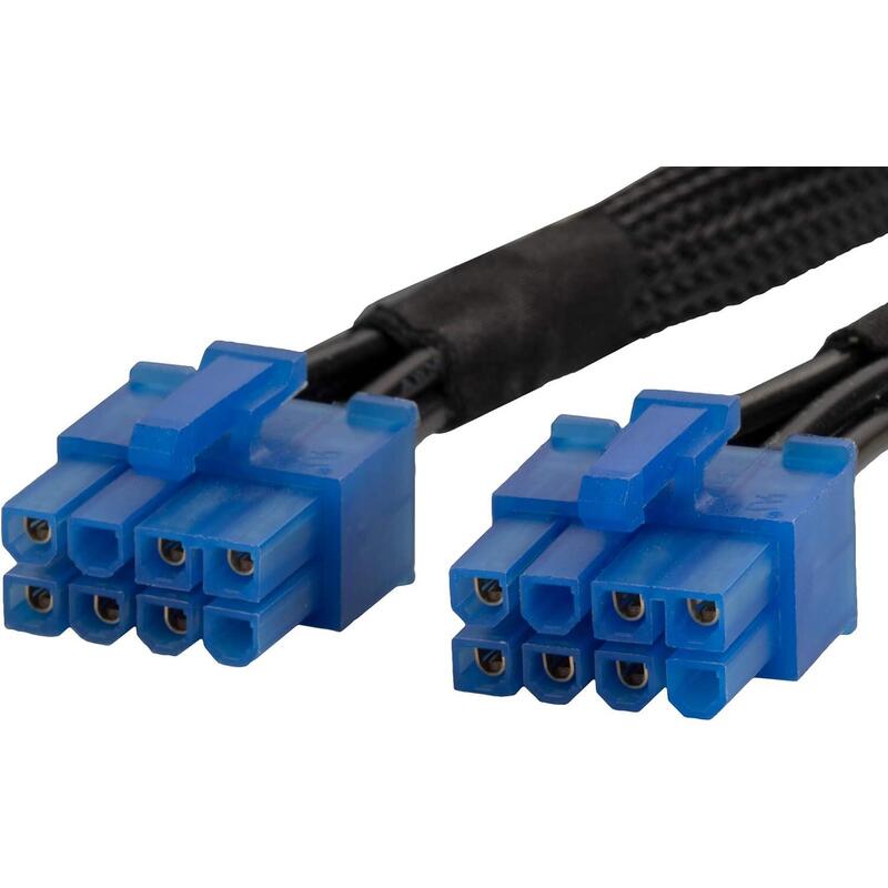 Silverstone Sst-Pp12-Pcie - 2 X Pcie-8 Pines- (Fuente De Alimentación) - 12 Pines- (Gpu) Cable De Alimentación