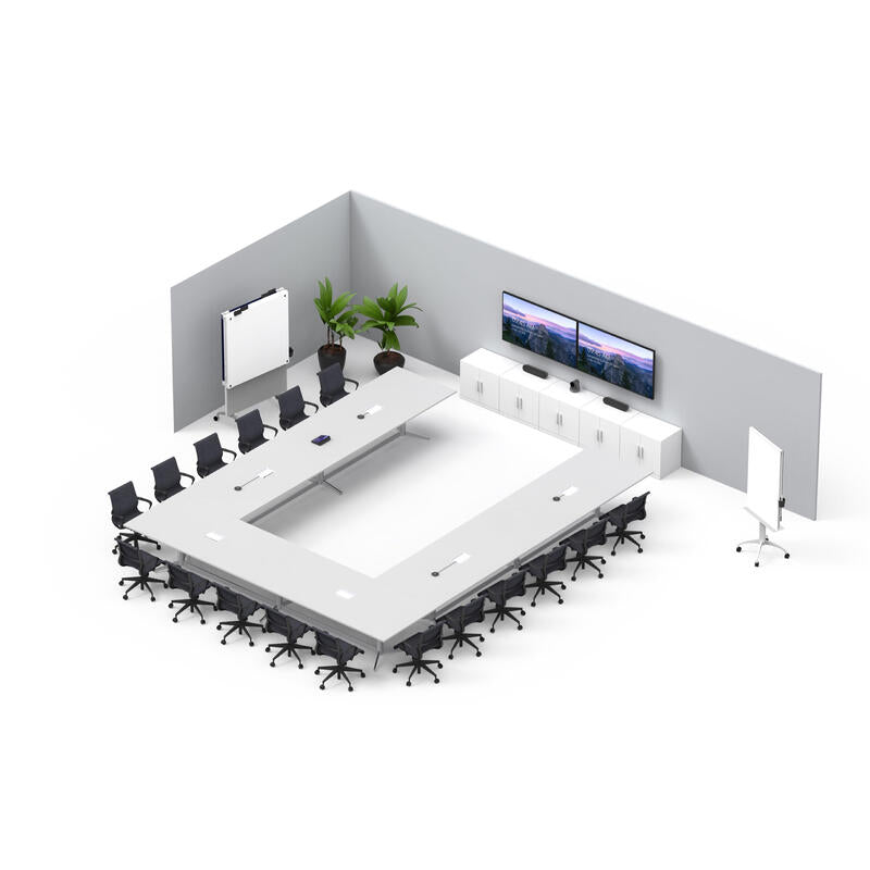 Sistema De Vídeoconferencia Logitech Tap Large Bundle Microsoft Teams En Grupo